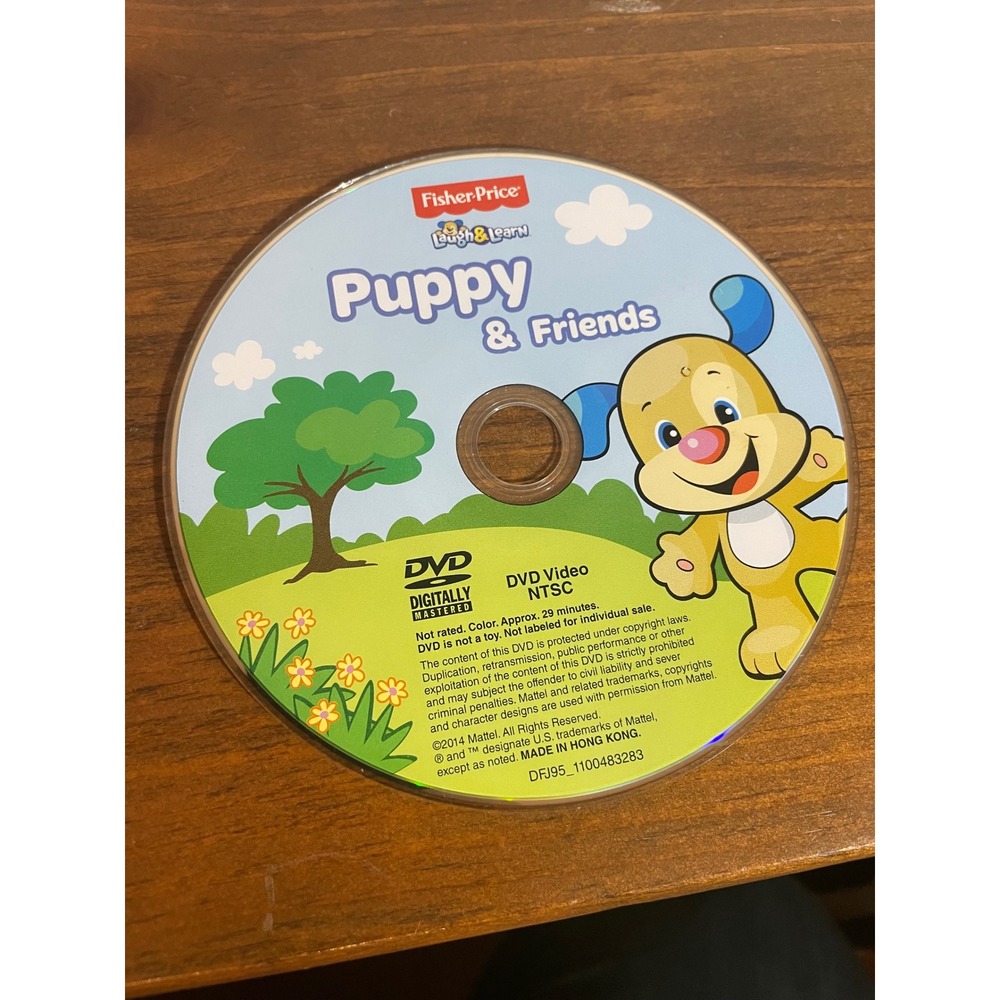 Fisher-Price Laugh & Learn Puppy & Friends DVD no case